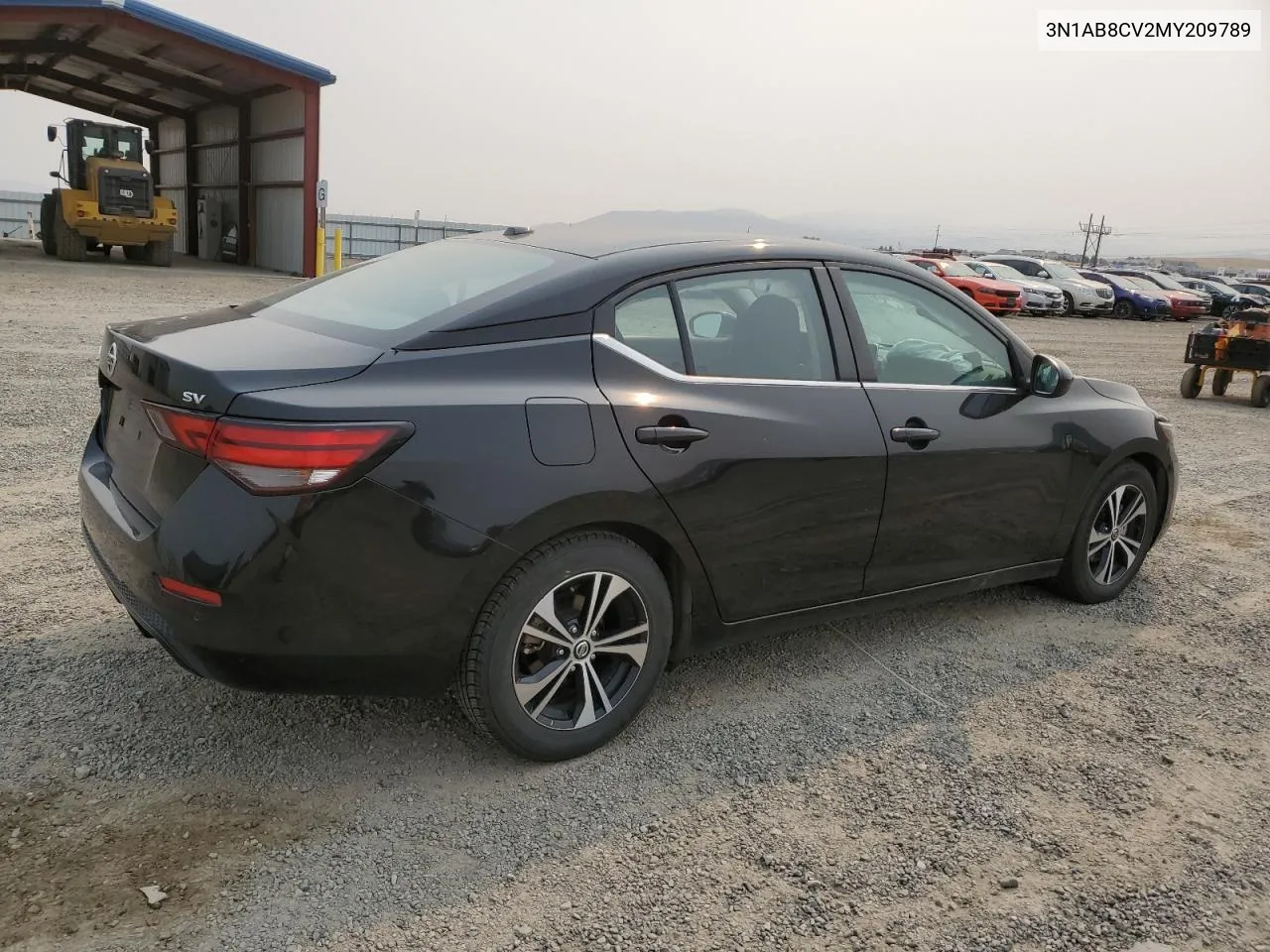 2021 Nissan Sentra Sv VIN: 3N1AB8CV2MY209789 Lot: 70254334