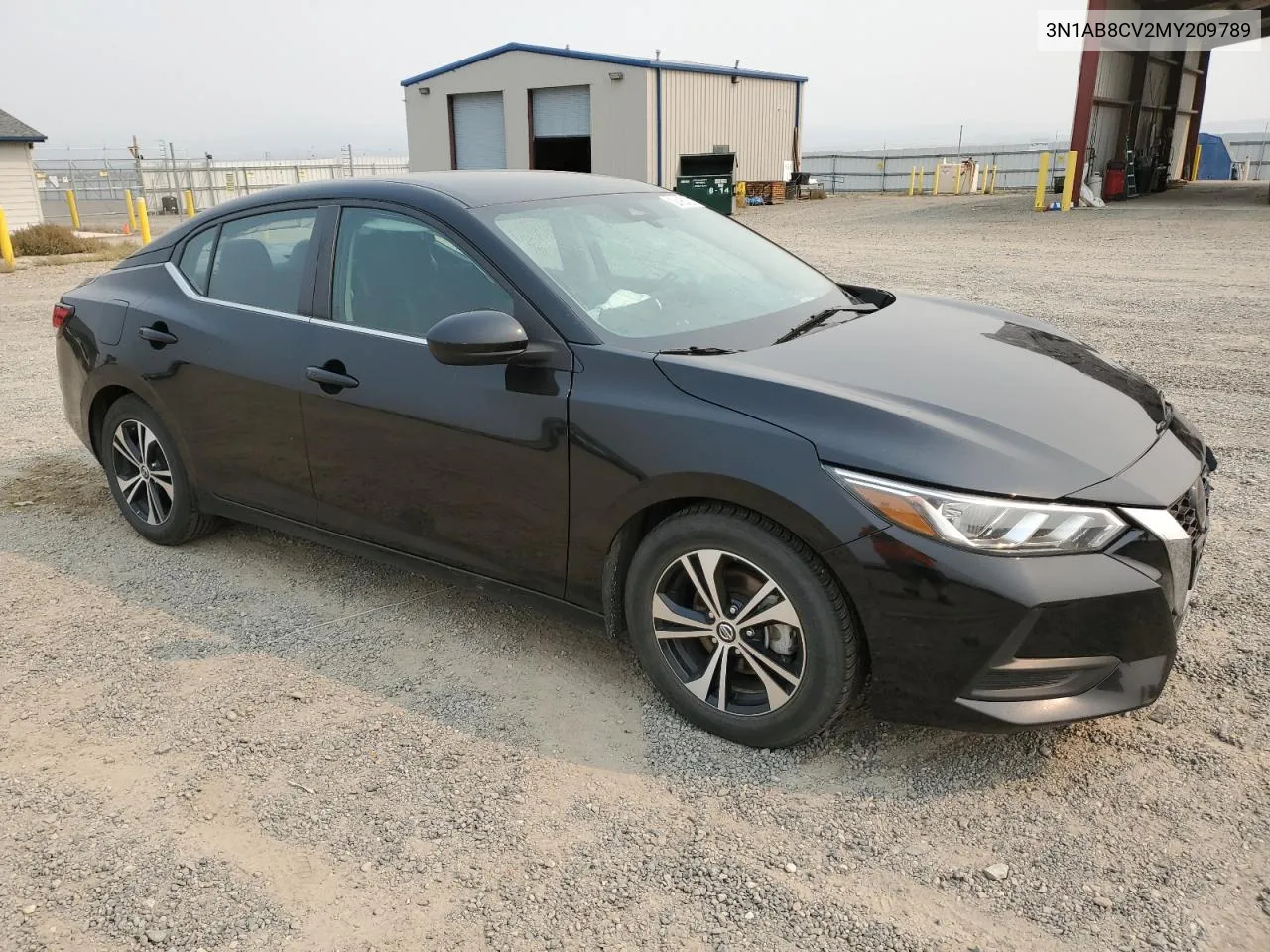 2021 Nissan Sentra Sv VIN: 3N1AB8CV2MY209789 Lot: 70254334