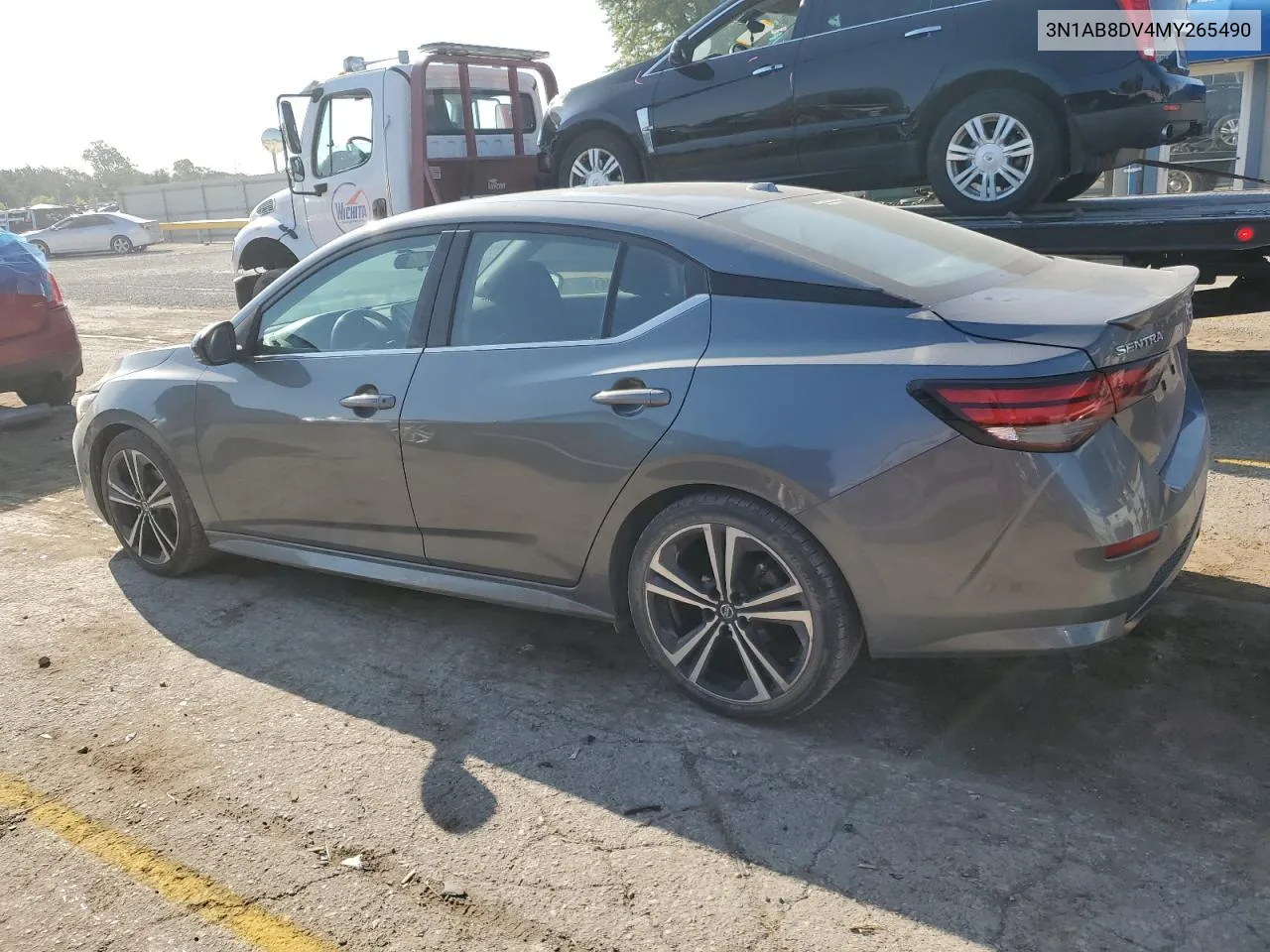 2021 Nissan Sentra Sr VIN: 3N1AB8DV4MY265490 Lot: 70600774