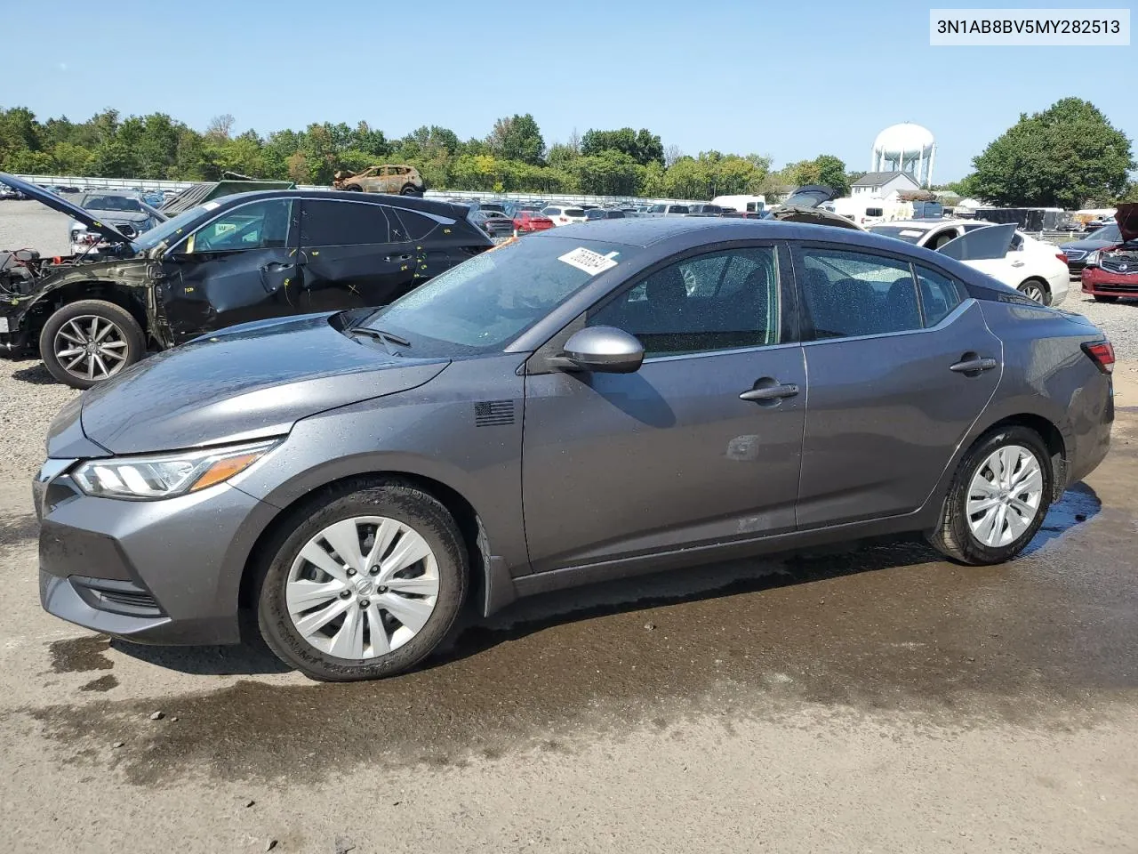 2021 Nissan Sentra S VIN: 3N1AB8BV5MY282513 Lot: 70658634