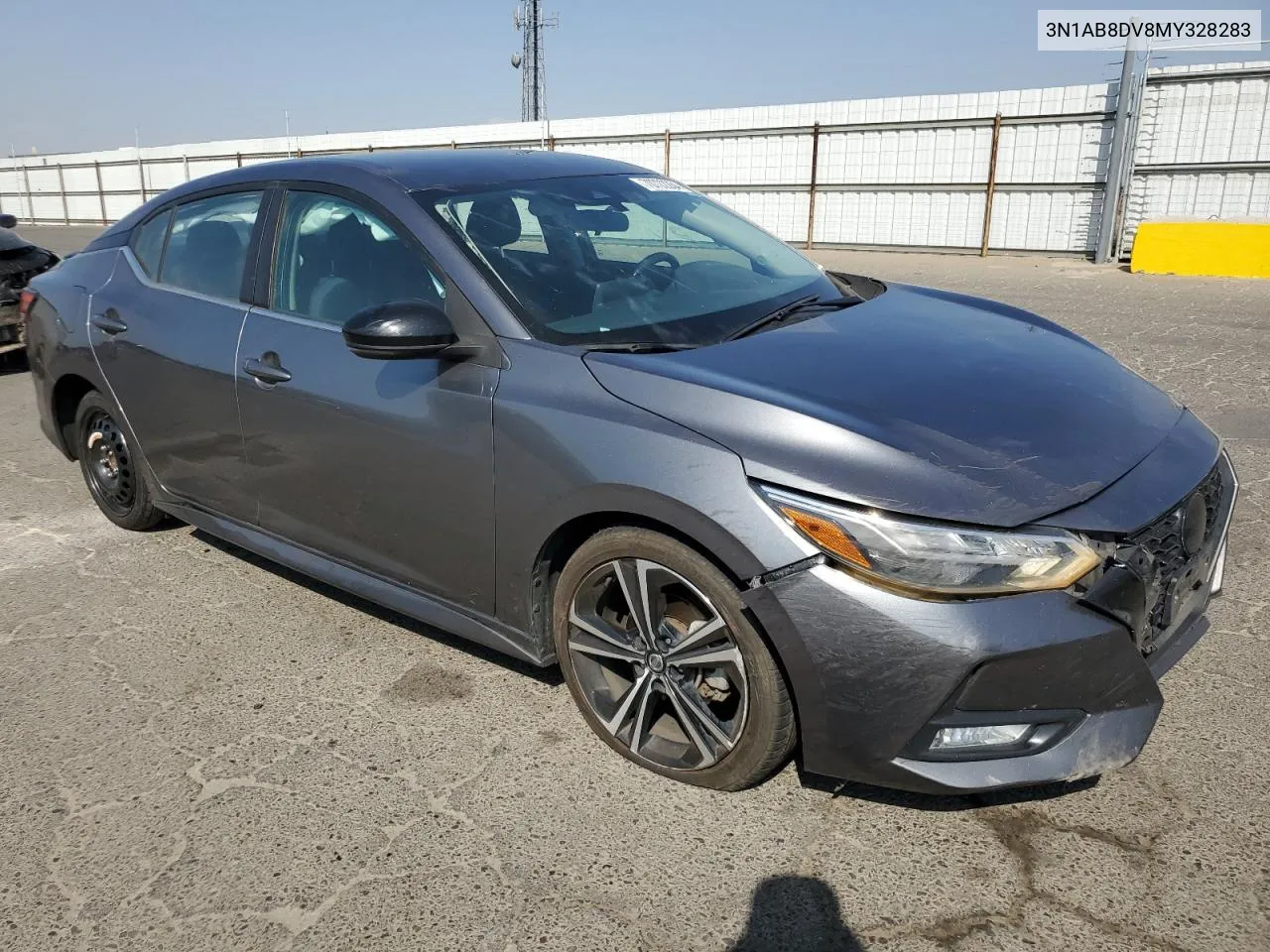 2021 Nissan Sentra Sr VIN: 3N1AB8DV8MY328283 Lot: 70722264