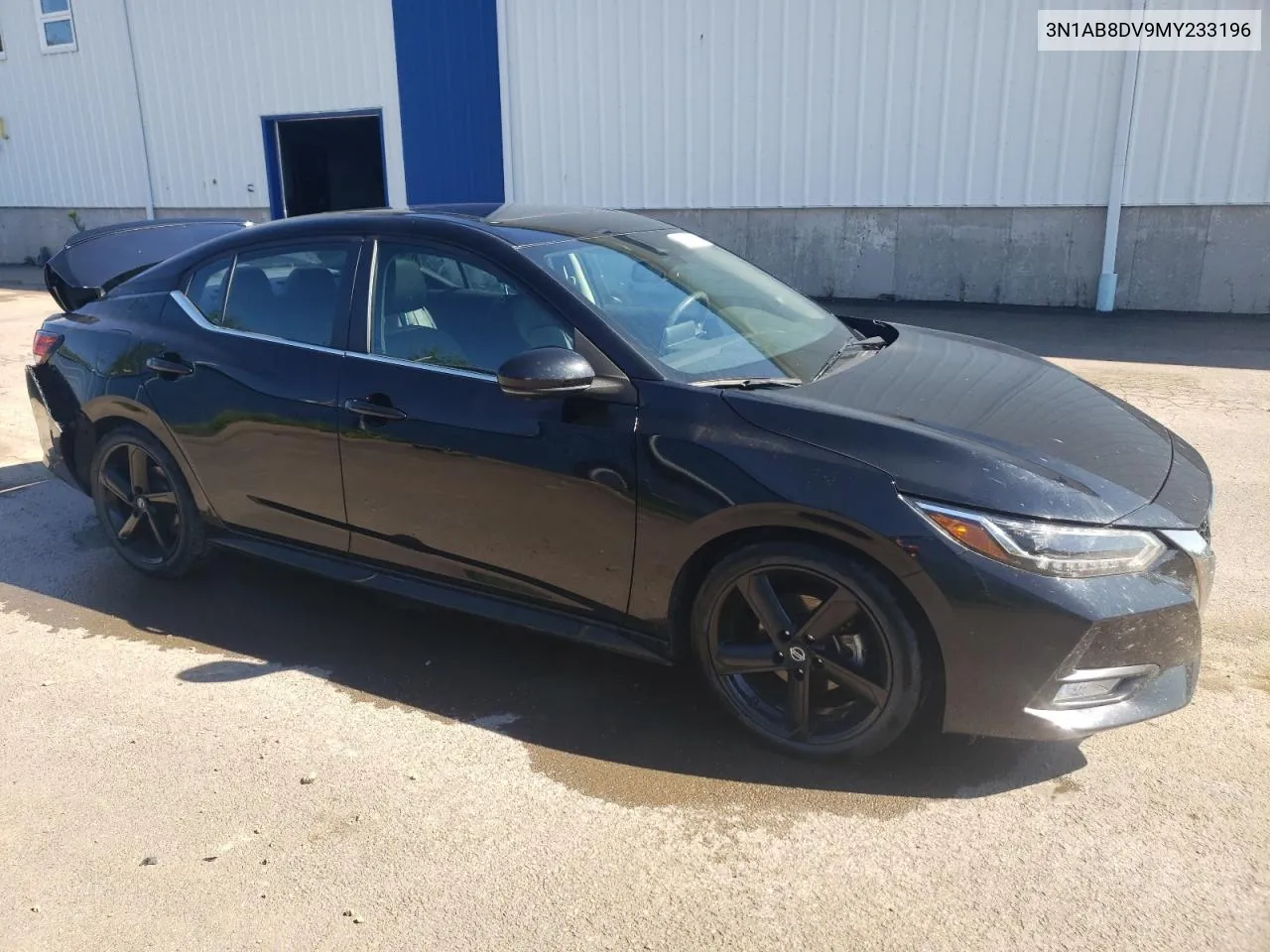 2021 Nissan Sentra Sr VIN: 3N1AB8DV9MY233196 Lot: 70817234