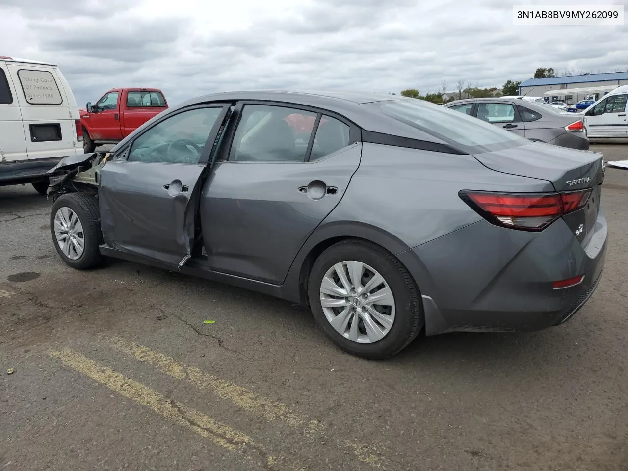 2021 Nissan Sentra S VIN: 3N1AB8BV9MY262099 Lot: 71252374