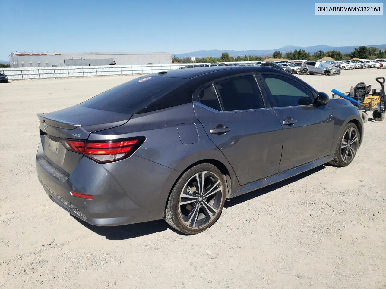 2021 Nissan Sentra Sr VIN: 3N1AB8DV6MY332168 Lot: 71323594