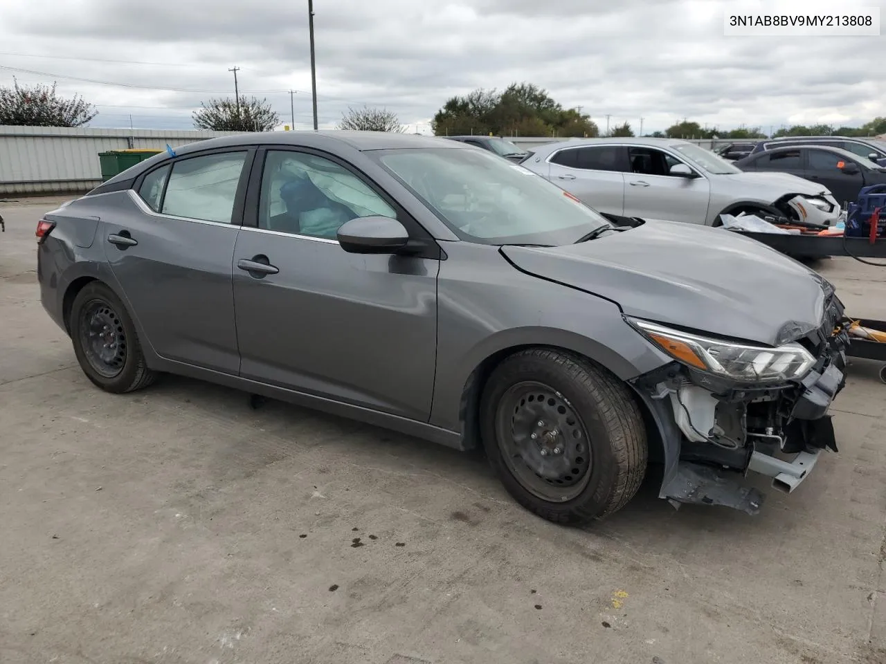 2021 Nissan Sentra S VIN: 3N1AB8BV9MY213808 Lot: 71431544