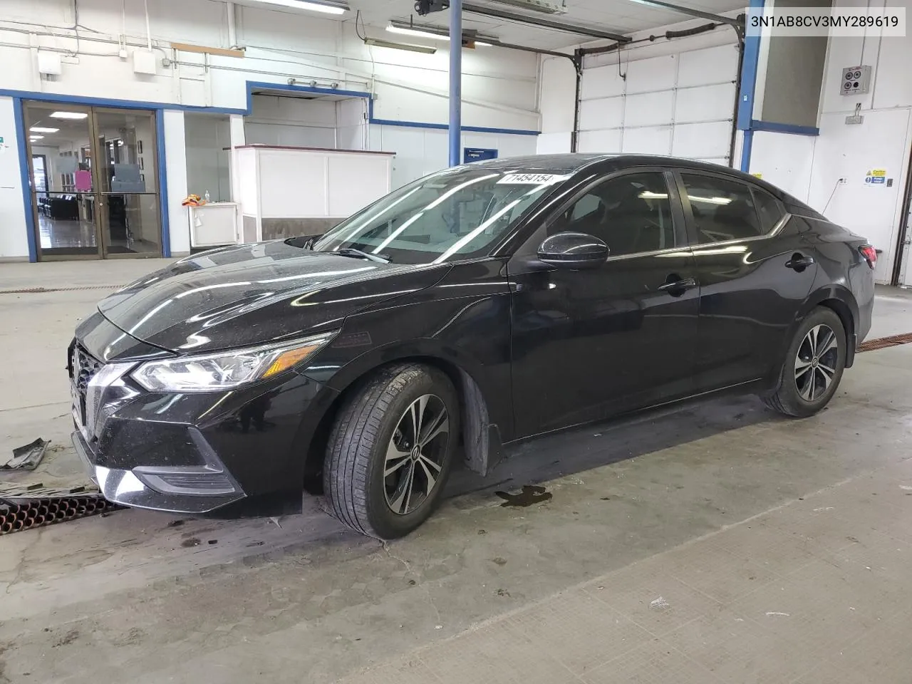 2021 Nissan Sentra Sv VIN: 3N1AB8CV3MY289619 Lot: 71454154