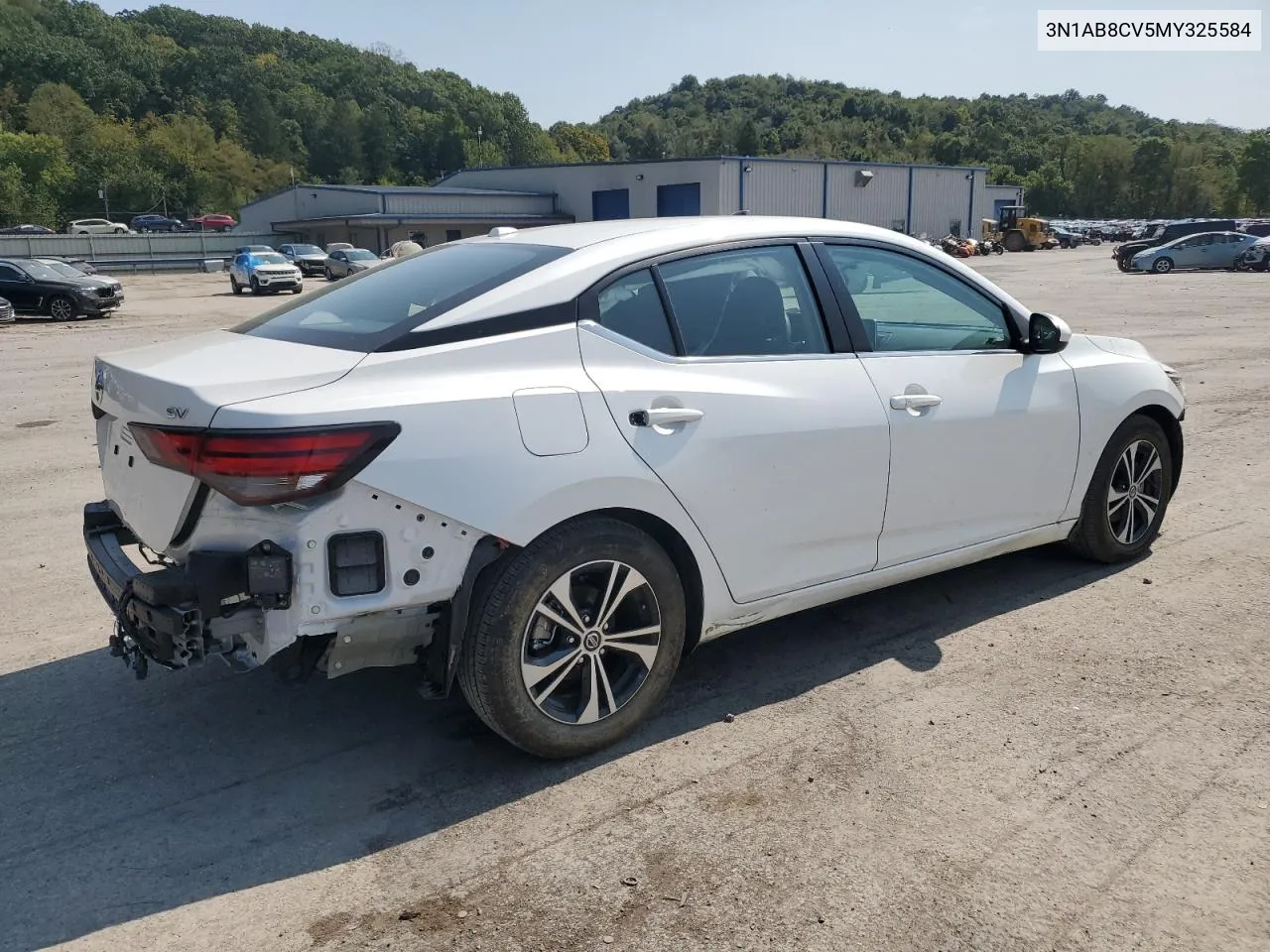 2021 Nissan Sentra Sv VIN: 3N1AB8CV5MY325584 Lot: 71586264