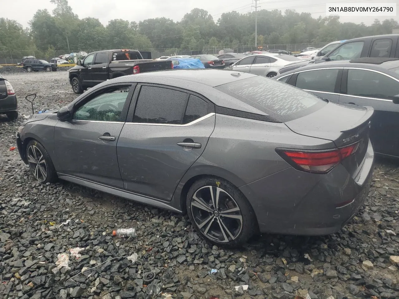 2021 Nissan Sentra Sr VIN: 3N1AB8DV0MY264790 Lot: 71774984