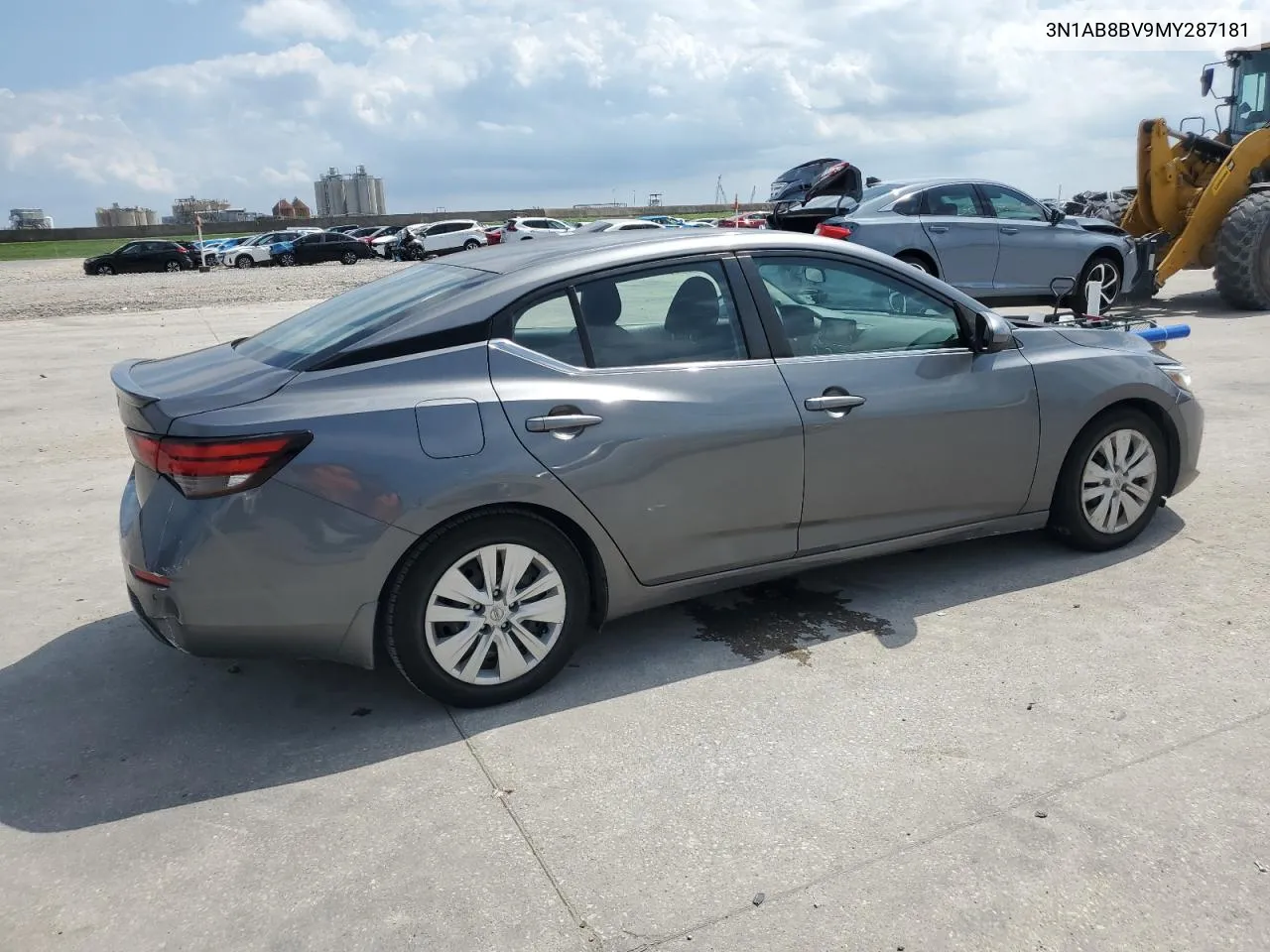 2021 Nissan Sentra S VIN: 3N1AB8BV9MY287181 Lot: 71856464