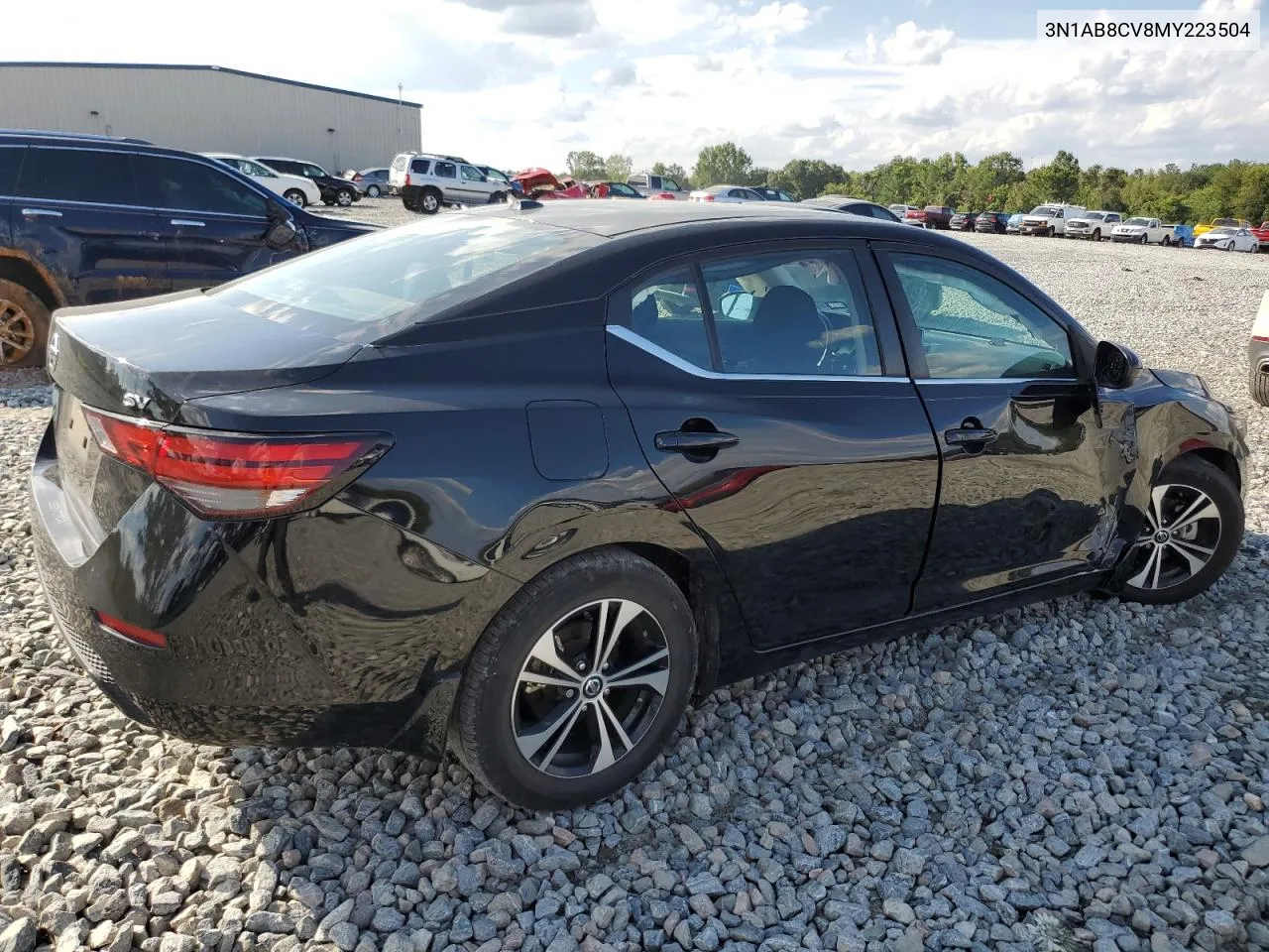 2021 Nissan Sentra Sv VIN: 3N1AB8CV8MY223504 Lot: 71872064