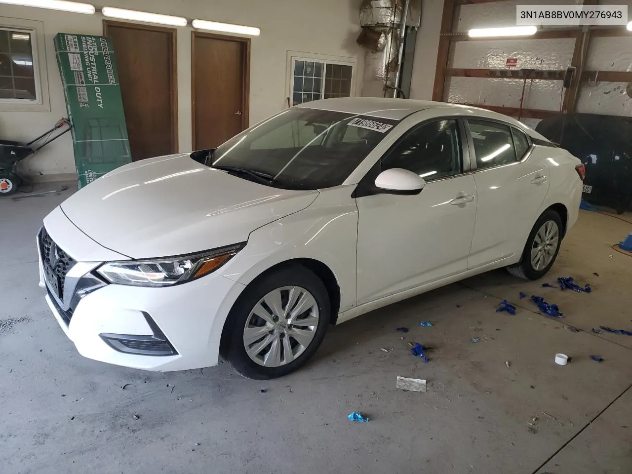 2021 Nissan Sentra S VIN: 3N1AB8BV0MY276943 Lot: 71986624