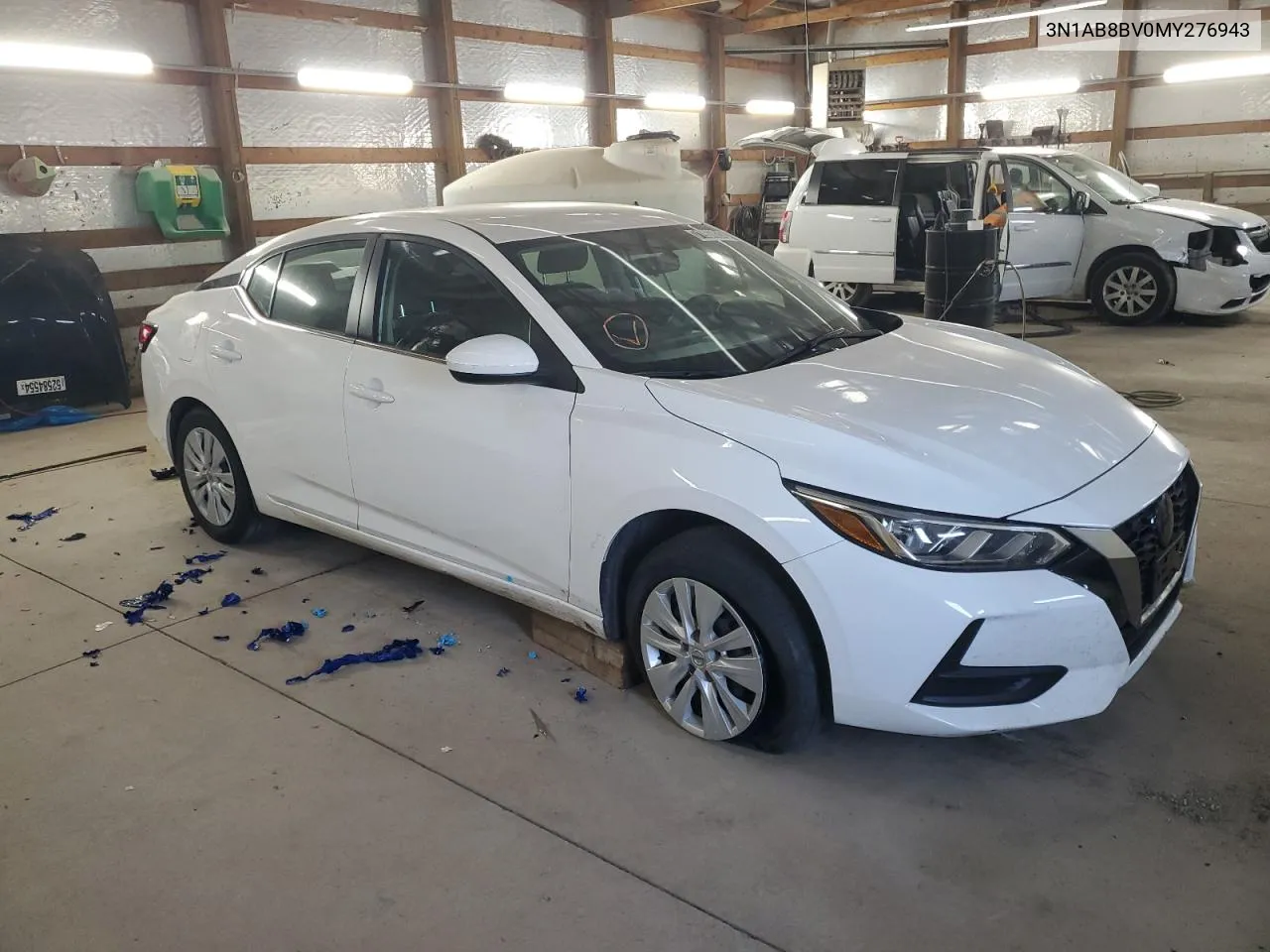 2021 Nissan Sentra S VIN: 3N1AB8BV0MY276943 Lot: 71986624