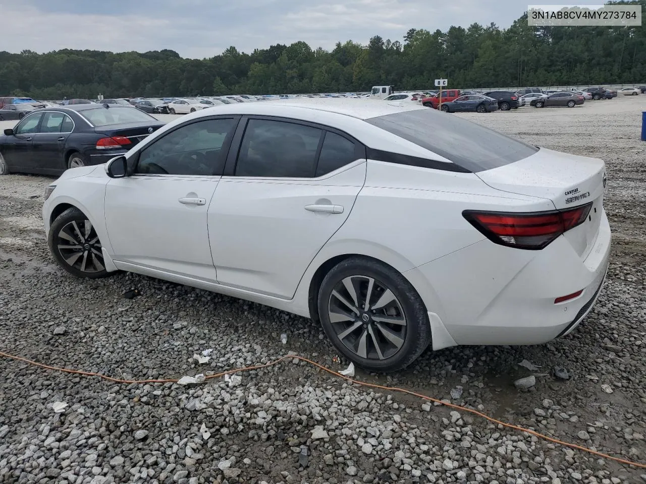 2021 Nissan Sentra Sv VIN: 3N1AB8CV4MY273784 Lot: 72246784