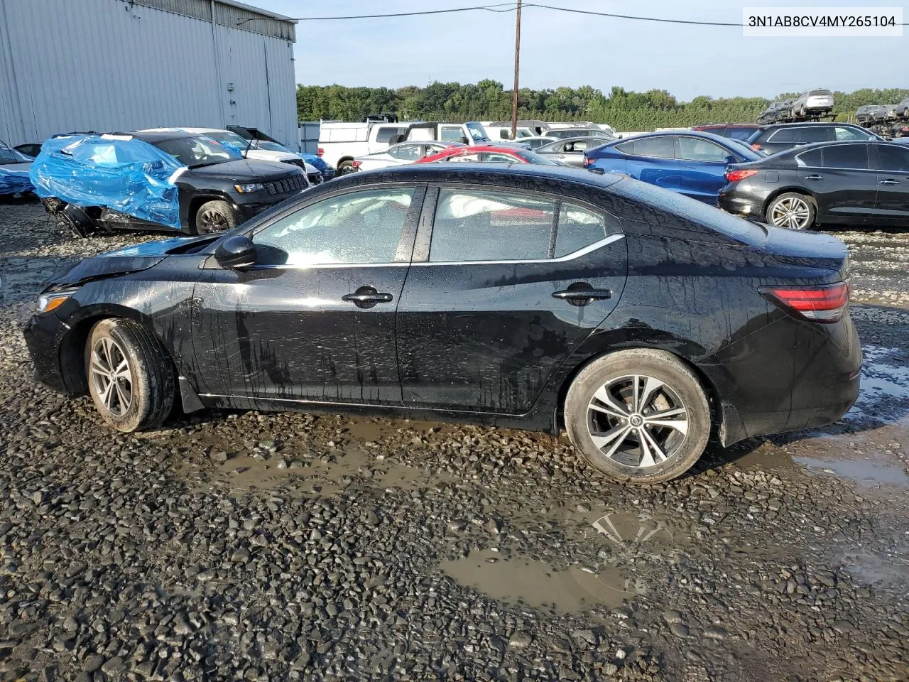 2021 Nissan Sentra Sv VIN: 3N1AB8CV4MY265104 Lot: 72319404