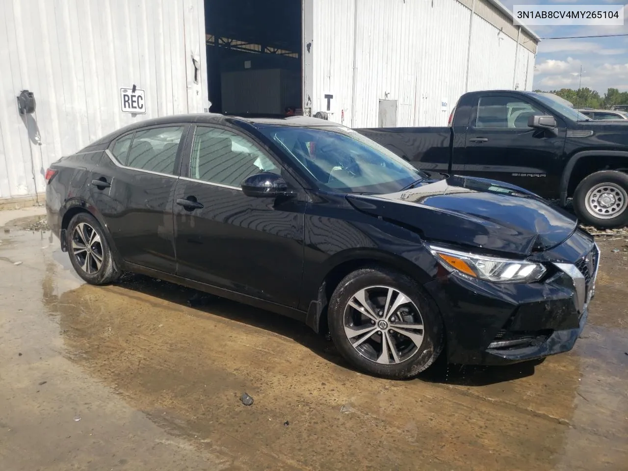 2021 Nissan Sentra Sv VIN: 3N1AB8CV4MY265104 Lot: 72319404