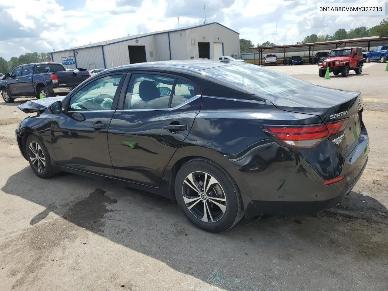 2021 Nissan Sentra Sv VIN: 3N1AB8CV6MY327215 Lot: 72323714