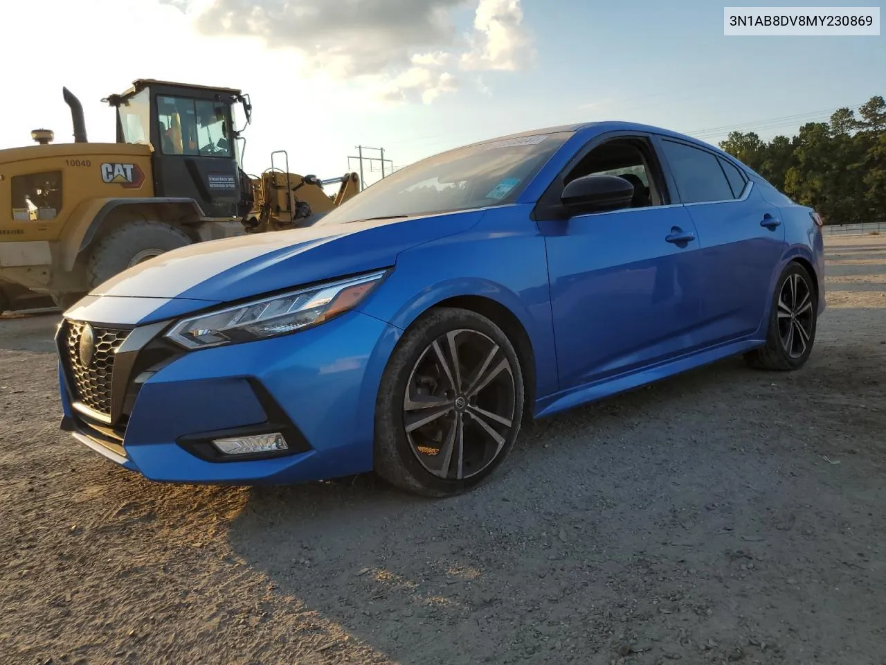 2021 Nissan Sentra Sr VIN: 3N1AB8DV8MY230869 Lot: 72373444