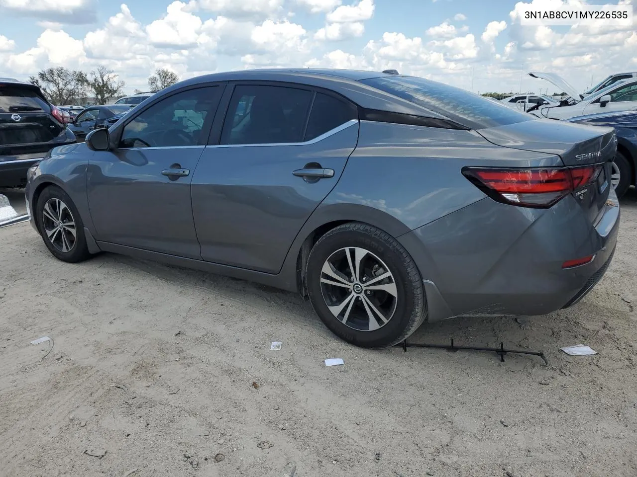 2021 Nissan Sentra Sv VIN: 3N1AB8CV1MY226535 Lot: 72441764