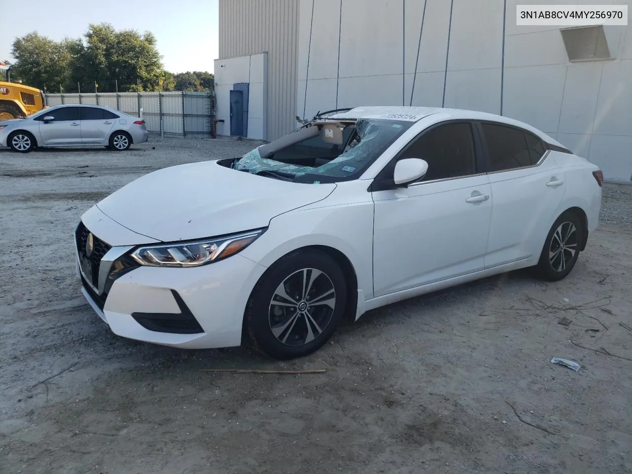 2021 Nissan Sentra Sv VIN: 3N1AB8CV4MY256970 Lot: 72525724