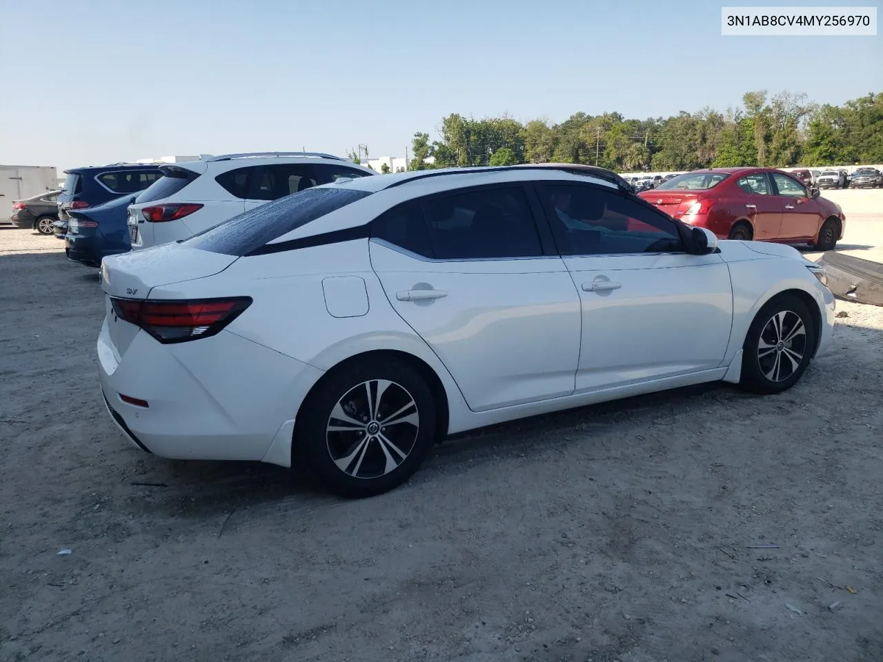 2021 Nissan Sentra Sv VIN: 3N1AB8CV4MY256970 Lot: 72525724