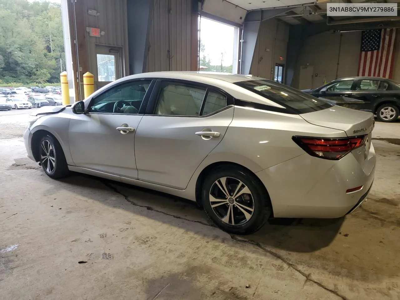 2021 Nissan Sentra Sv VIN: 3N1AB8CV9MY279886 Lot: 72807864