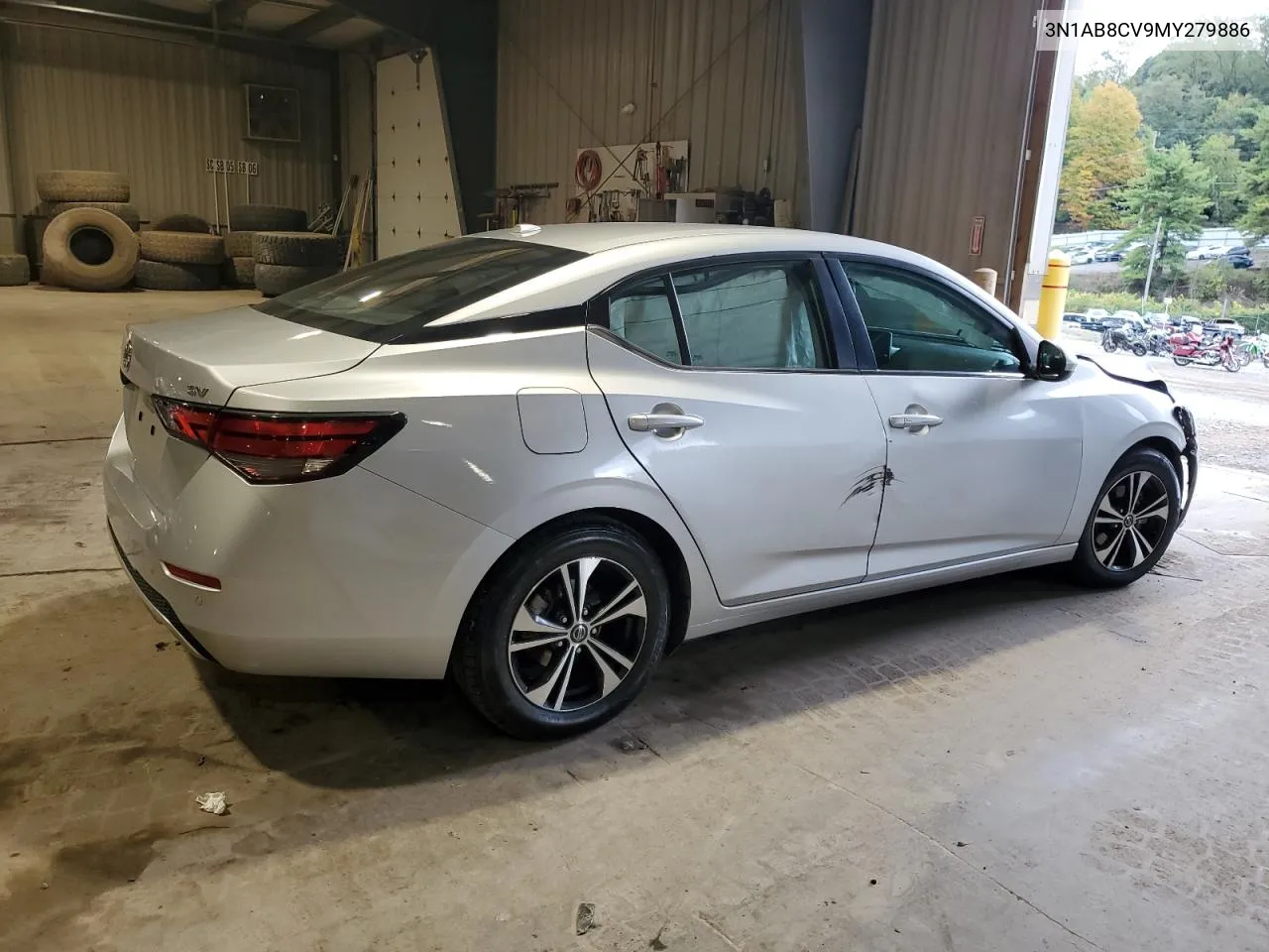 2021 Nissan Sentra Sv VIN: 3N1AB8CV9MY279886 Lot: 72807864