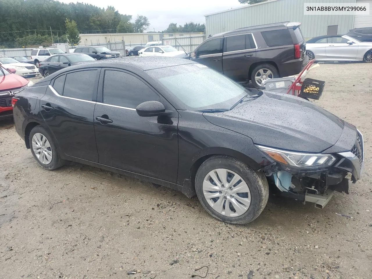 2021 Nissan Sentra S VIN: 3N1AB8BV3MY299066 Lot: 72884954