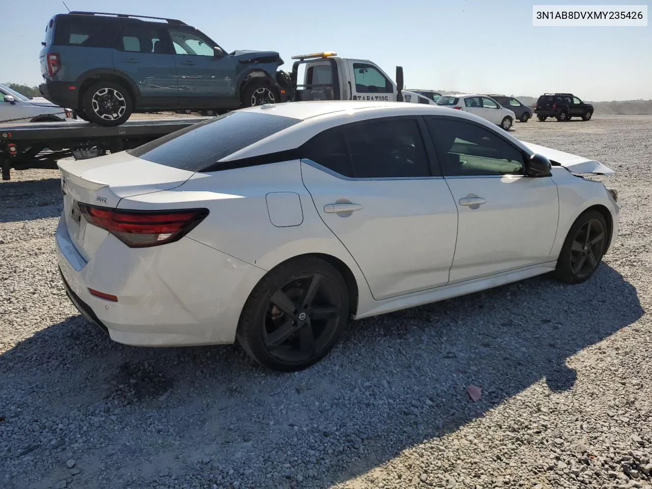 2021 Nissan Sentra Sr VIN: 3N1AB8DVXMY235426 Lot: 72960124