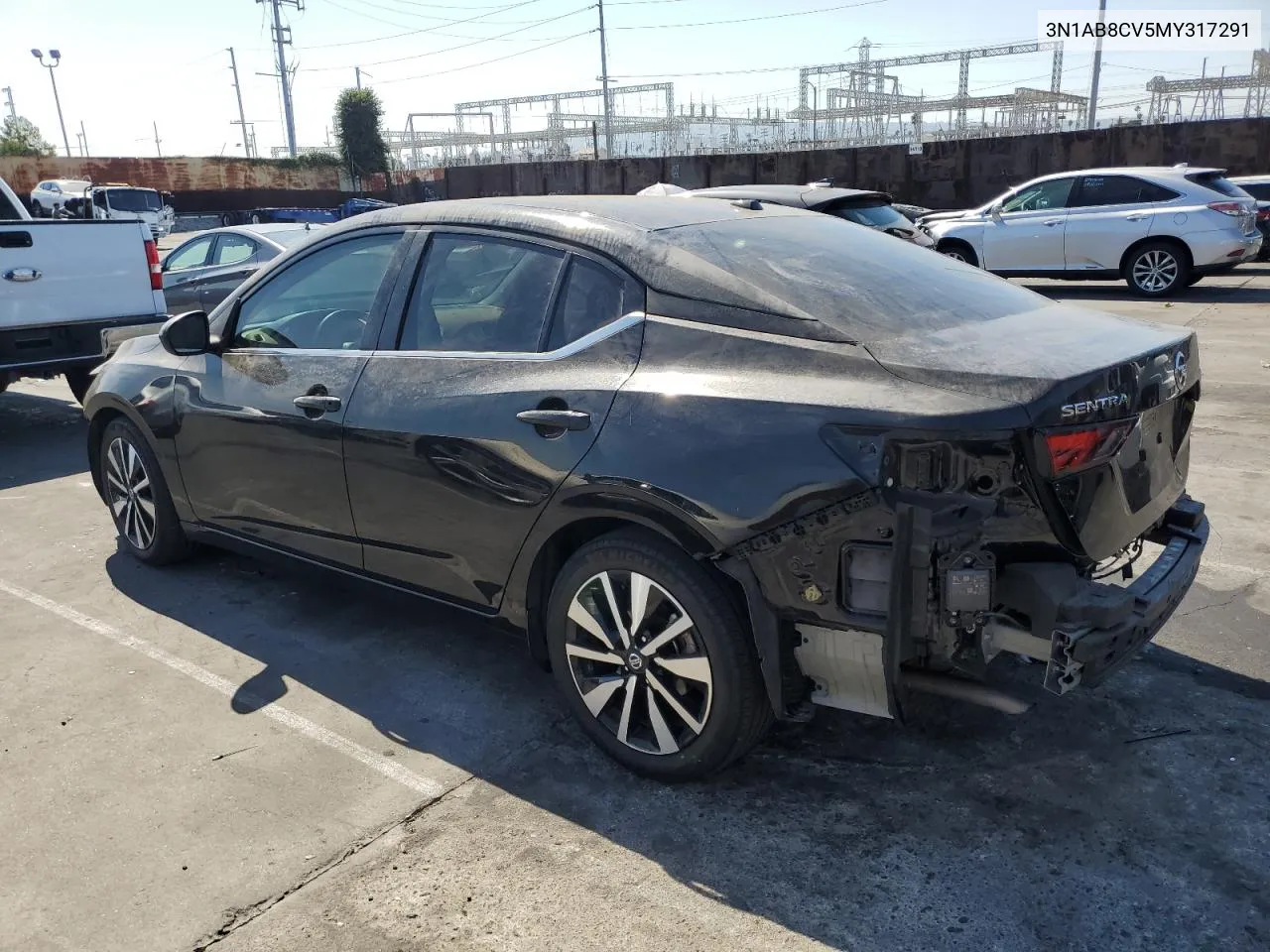 2021 Nissan Sentra Sv VIN: 3N1AB8CV5MY317291 Lot: 73046134