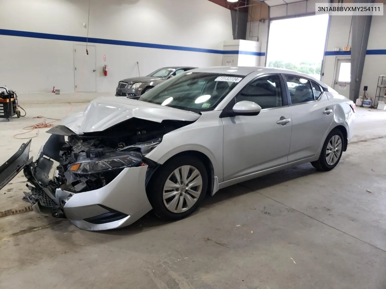 2021 Nissan Sentra S VIN: 3N1AB8BVXMY254111 Lot: 73132724