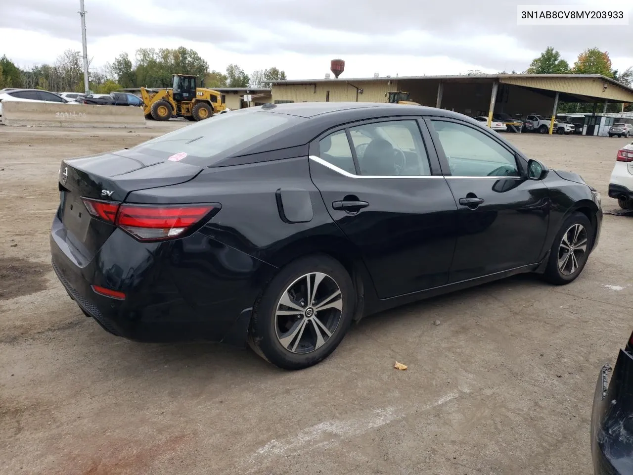 2021 Nissan Sentra Sv VIN: 3N1AB8CV8MY203933 Lot: 73149864