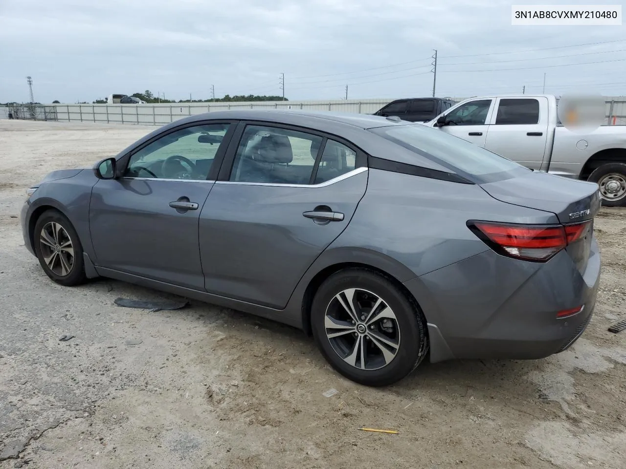 2021 Nissan Sentra Sv VIN: 3N1AB8CVXMY210480 Lot: 73467604