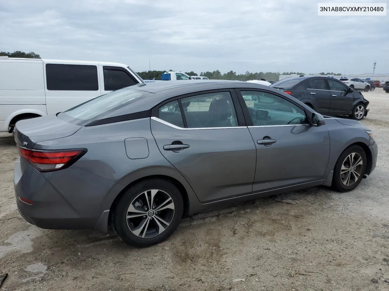 2021 Nissan Sentra Sv VIN: 3N1AB8CVXMY210480 Lot: 73467604