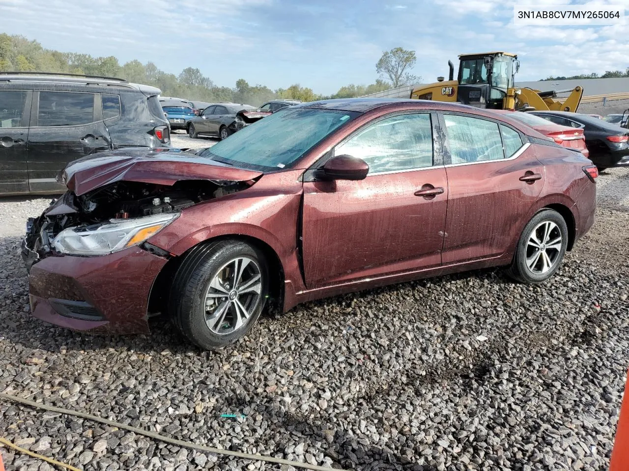 2021 Nissan Sentra Sv VIN: 3N1AB8CV7MY265064 Lot: 73715674