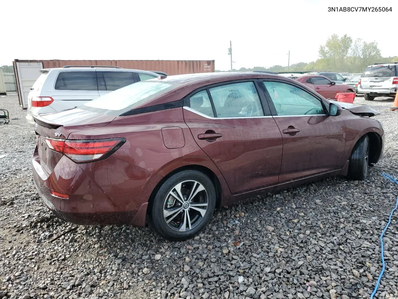 2021 Nissan Sentra Sv VIN: 3N1AB8CV7MY265064 Lot: 73715674