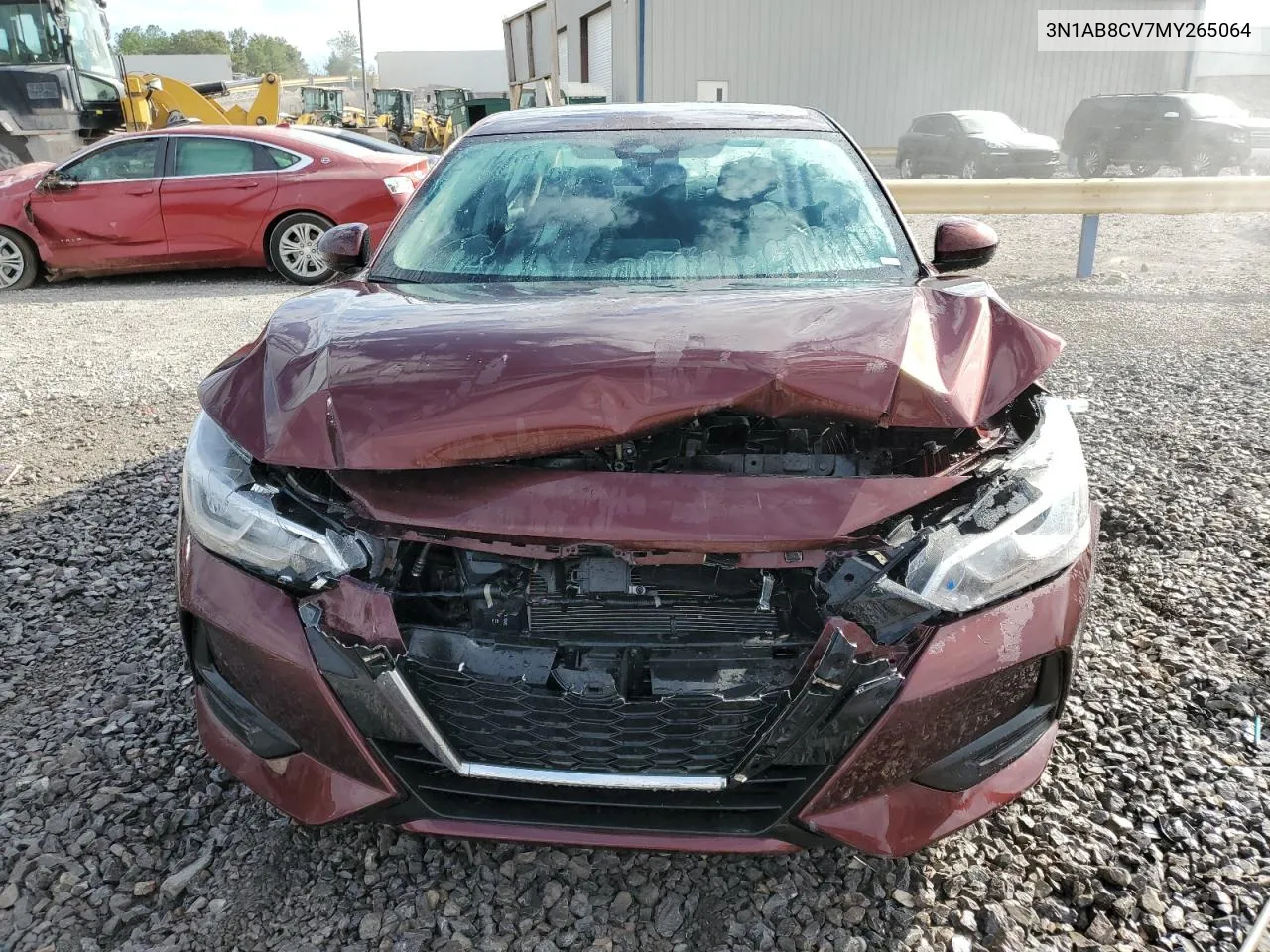 2021 Nissan Sentra Sv VIN: 3N1AB8CV7MY265064 Lot: 73715674