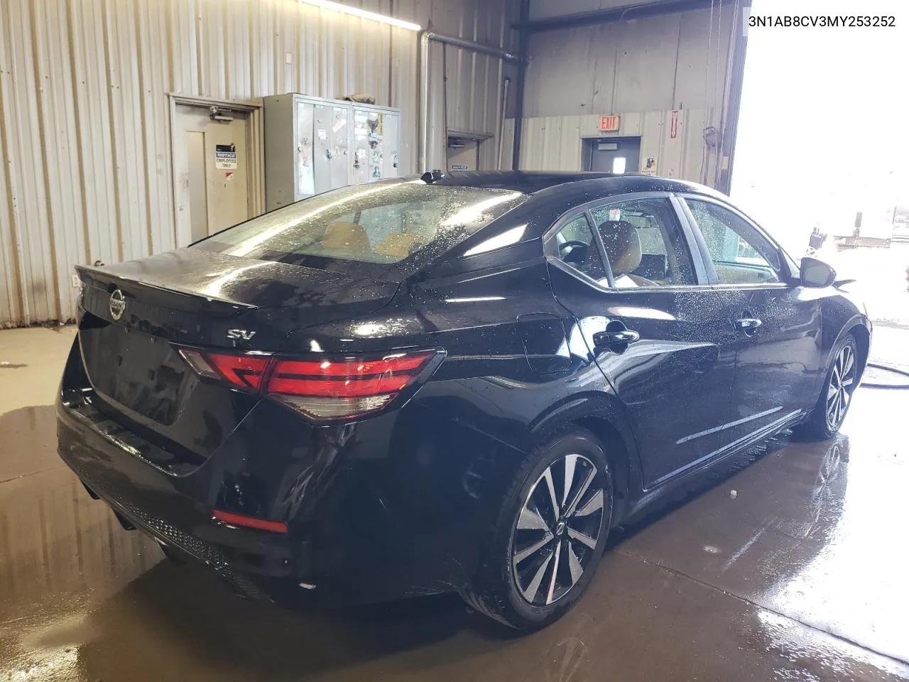 2021 Nissan Sentra Sv VIN: 3N1AB8CV3MY253252 Lot: 73733264