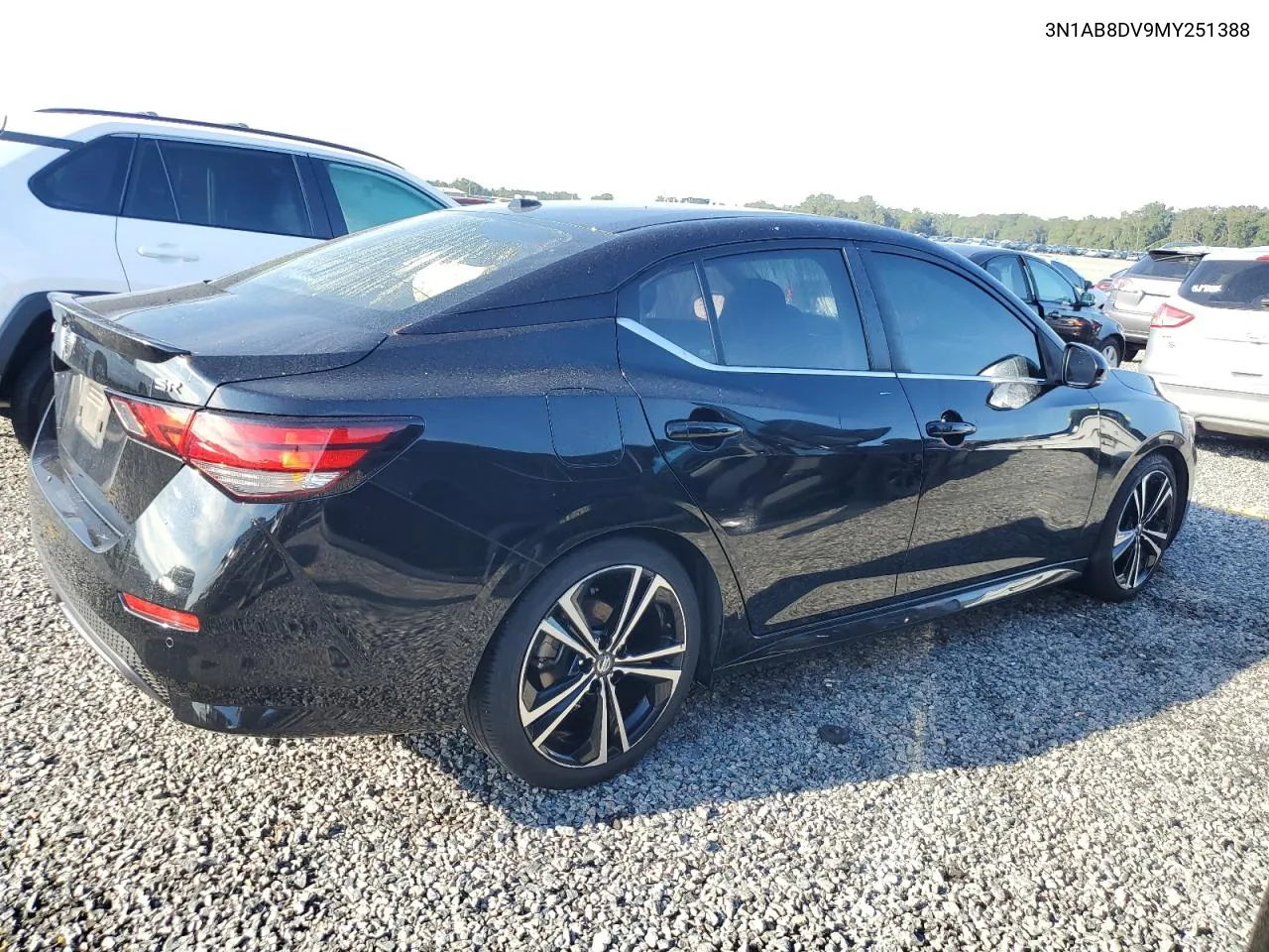 2021 Nissan Sentra Sr VIN: 3N1AB8DV9MY251388 Lot: 73747174