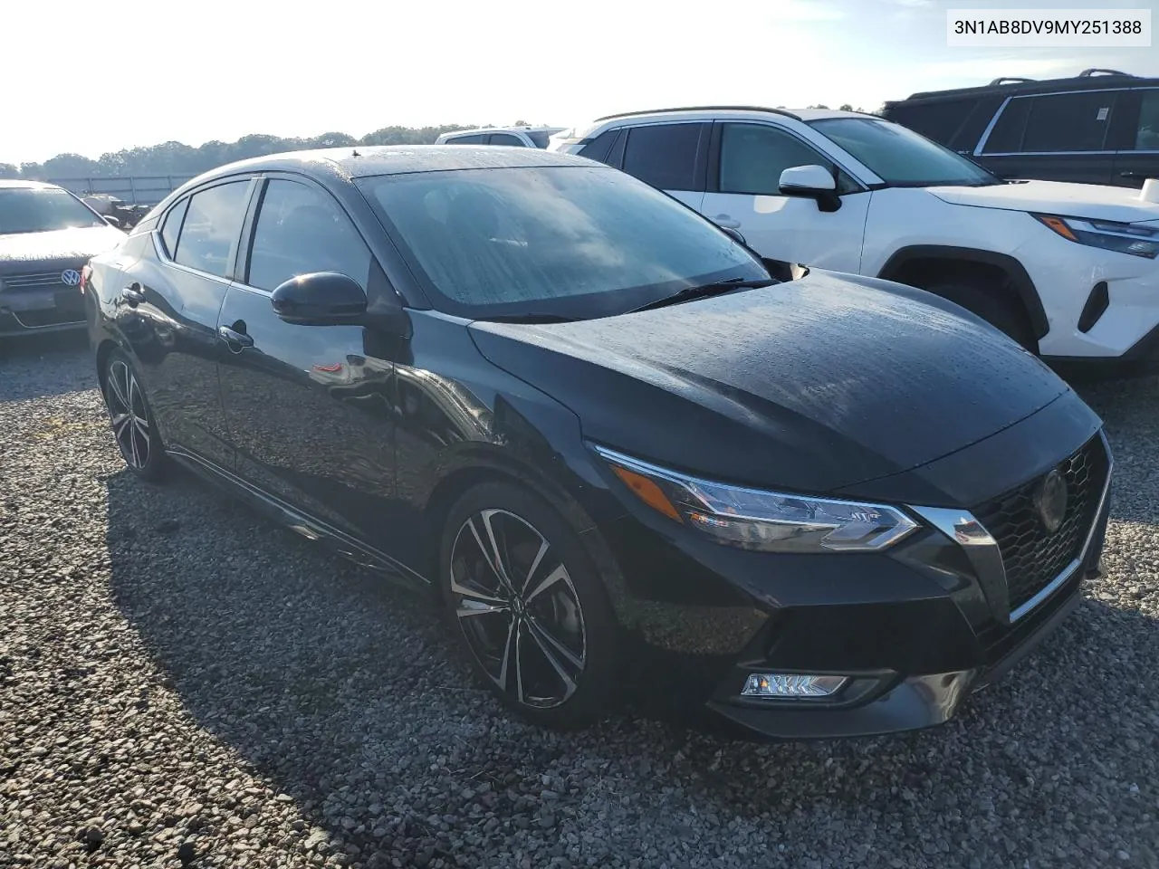 2021 Nissan Sentra Sr VIN: 3N1AB8DV9MY251388 Lot: 73747174