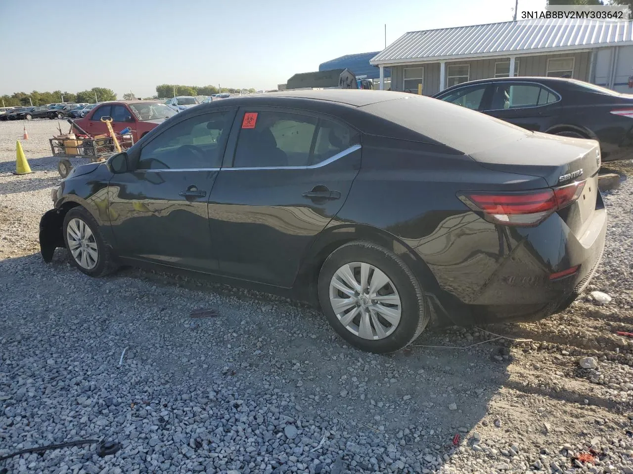 2021 Nissan Sentra S VIN: 3N1AB8BV2MY303642 Lot: 73794114