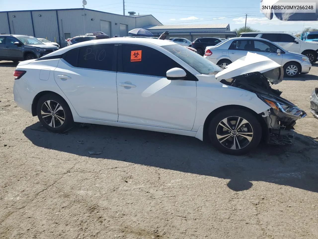 2021 Nissan Sentra Sv VIN: 3N1AB8CV0MY266248 Lot: 73895594