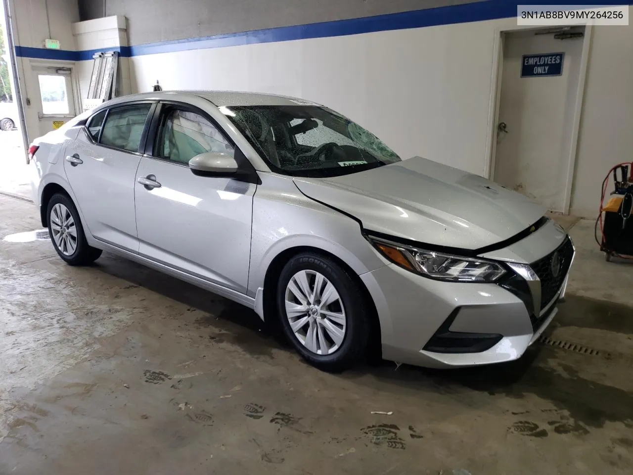 2021 Nissan Sentra S VIN: 3N1AB8BV9MY264256 Lot: 74044764