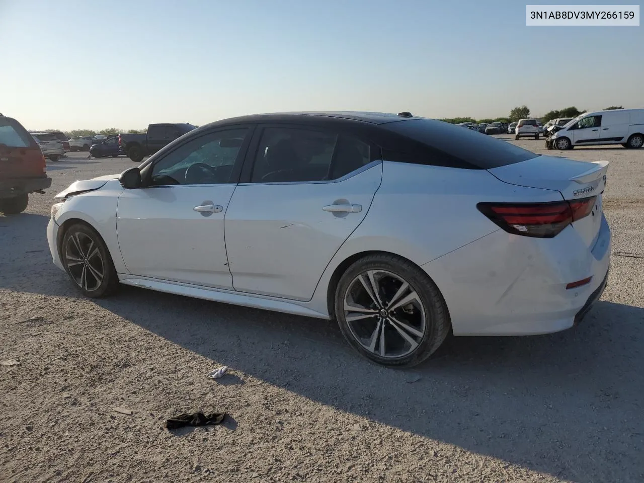 2021 Nissan Sentra Sr VIN: 3N1AB8DV3MY266159 Lot: 74202254