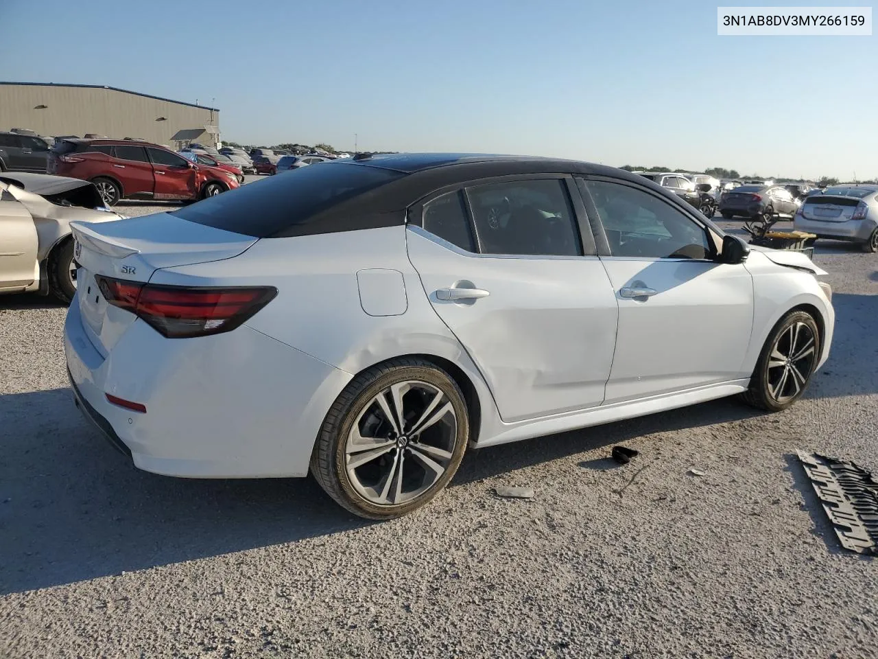 2021 Nissan Sentra Sr VIN: 3N1AB8DV3MY266159 Lot: 74202254