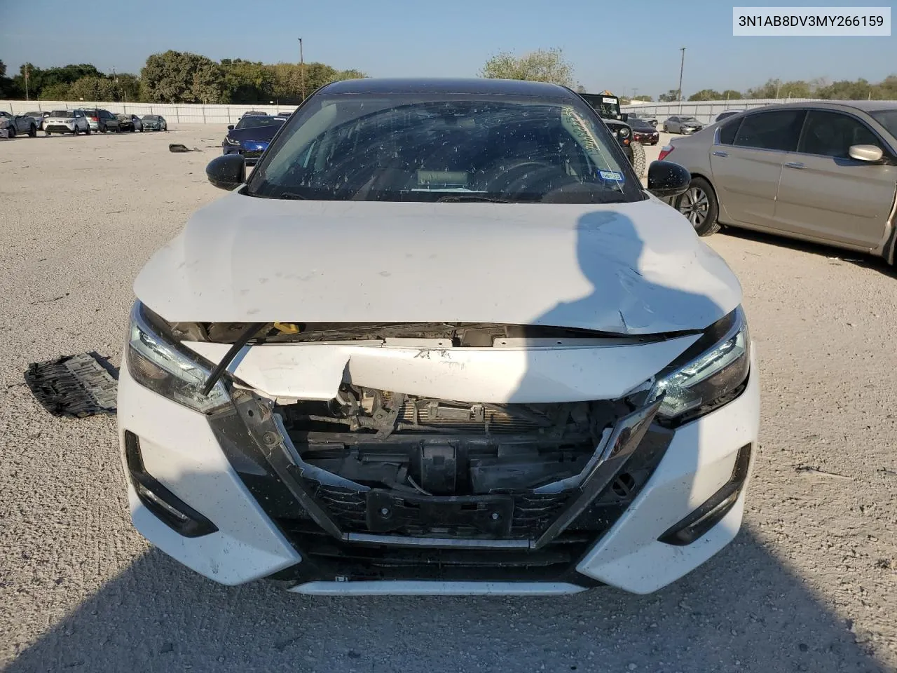 2021 Nissan Sentra Sr VIN: 3N1AB8DV3MY266159 Lot: 74202254