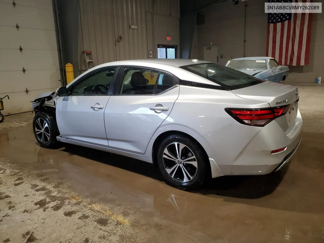 2021 Nissan Sentra Sv VIN: 3N1AB8CV8MY262089 Lot: 74236544