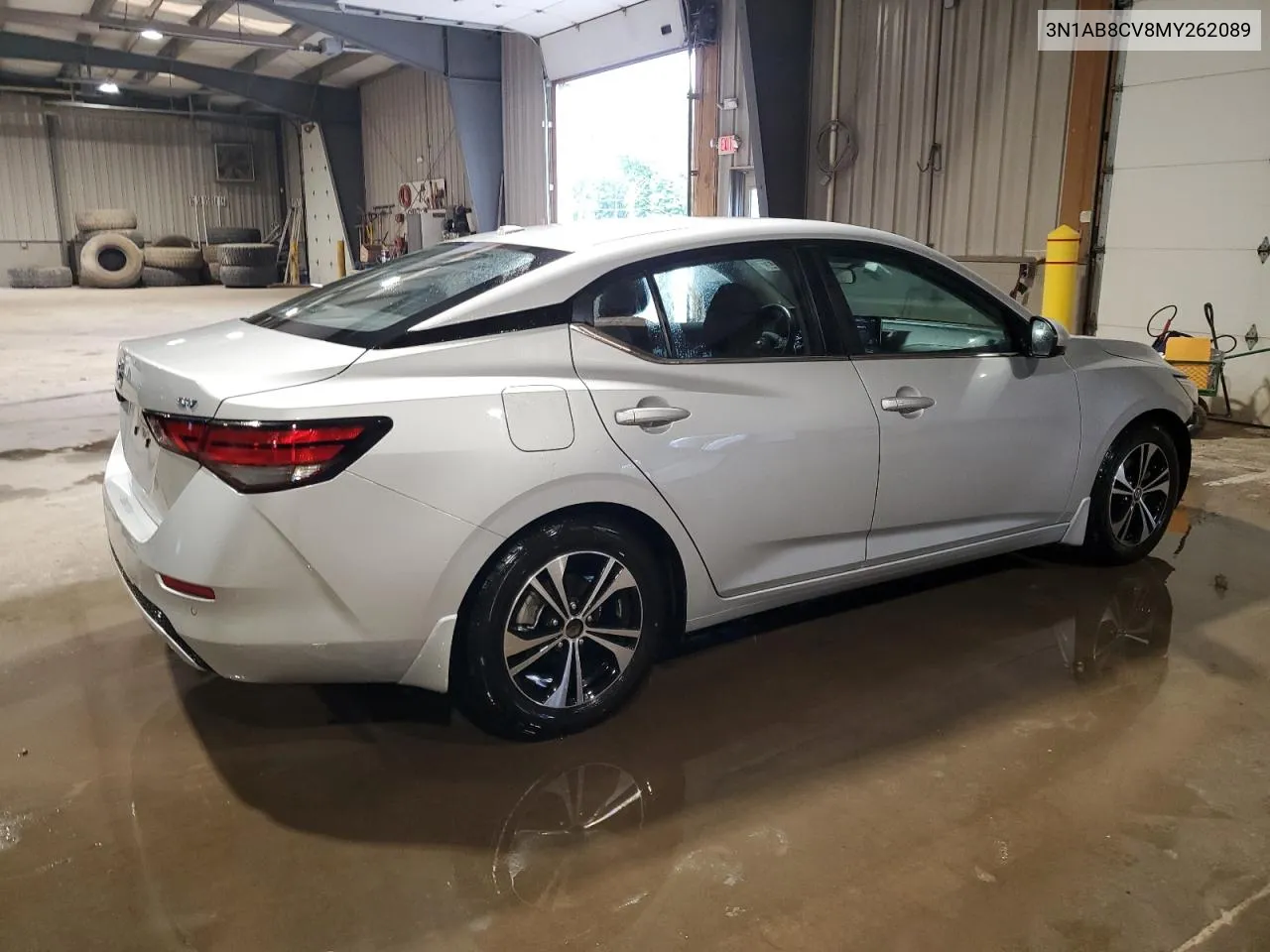 2021 Nissan Sentra Sv VIN: 3N1AB8CV8MY262089 Lot: 74236544