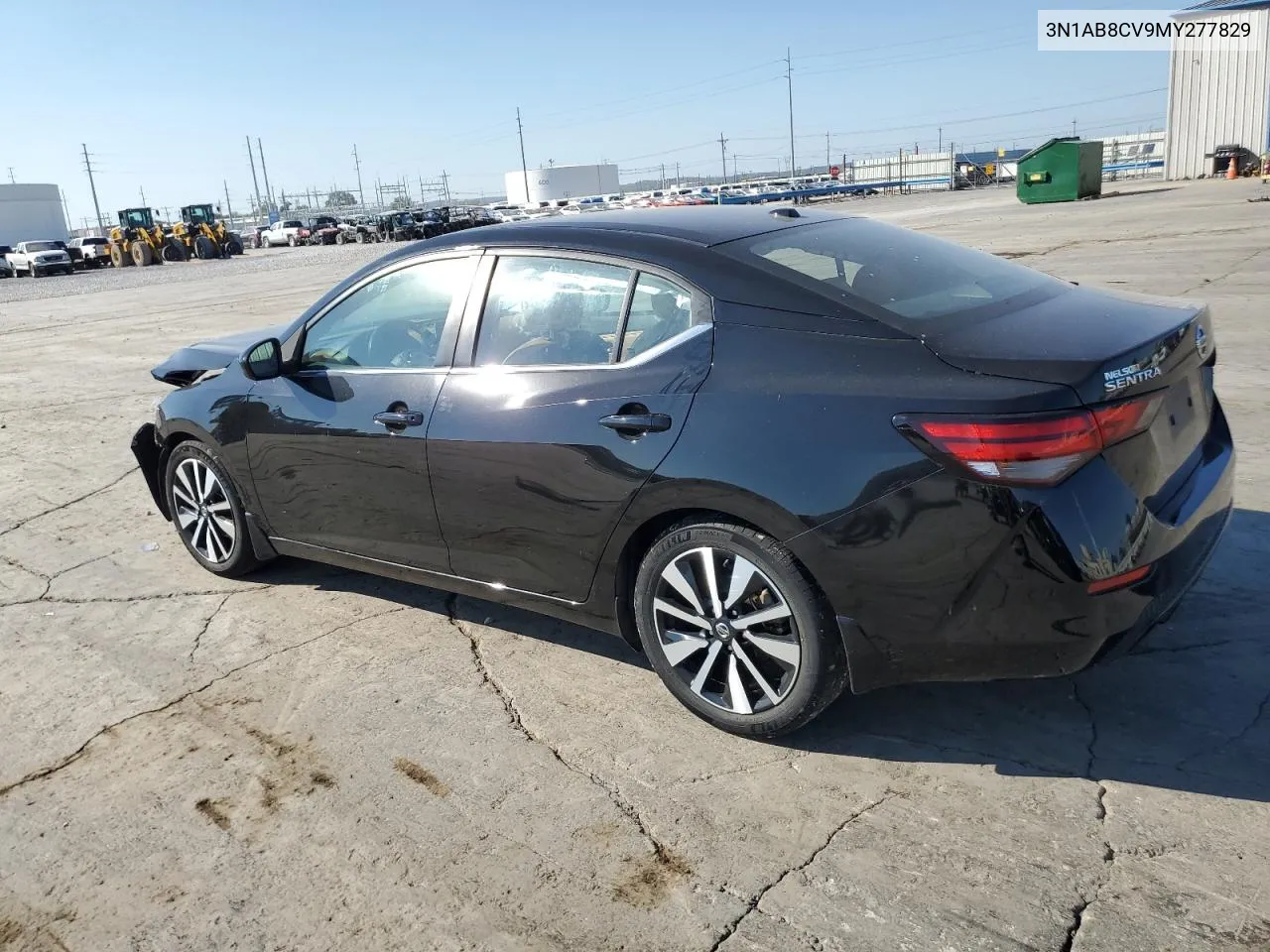 2021 Nissan Sentra Sv VIN: 3N1AB8CV9MY277829 Lot: 74246994