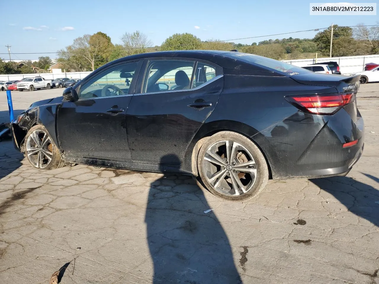 2021 Nissan Sentra Sr VIN: 3N1AB8DV2MY212223 Lot: 74515814