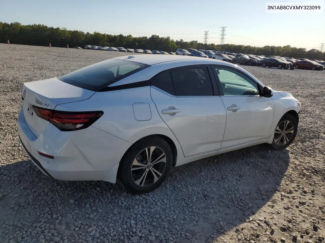 2021 Nissan Sentra Sv VIN: 3N1AB8CVXMY323099 Lot: 74678194